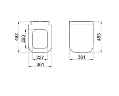Kale Babel ve Mood 2.0 Ultra Slim Smart Beyaz Yavaş Kapanır Klozet Kapağı