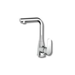NSK Lena Plus Kuğu Lavabo Bataryası Krom, Krom NSK